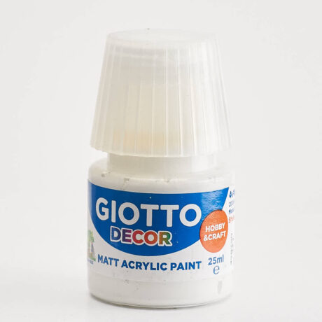 Produktbild Giotto Dekor Hobby&Craft Matt Acrylic Paint, 25 ml Blanco White