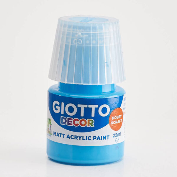Produktbild Giotto Dekor Hobby&Craft Matt Acrylic Paint, 25 ml Cyan