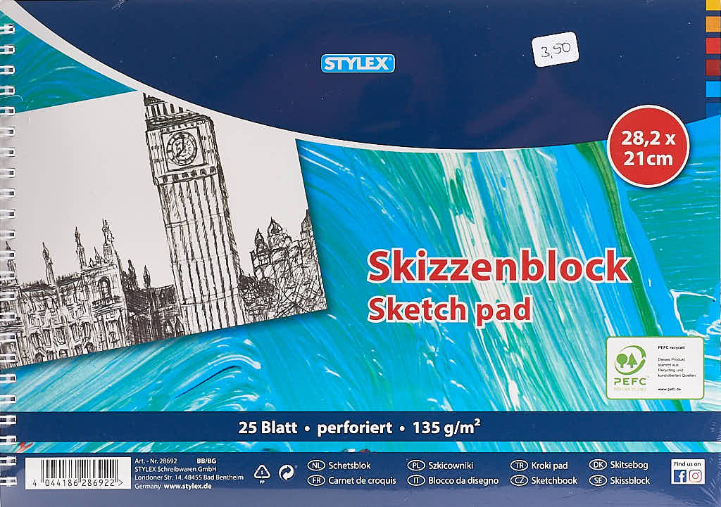 Stylex Skizzenblock