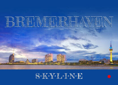 Produktbild Postkarte Bremerhaven Skyline